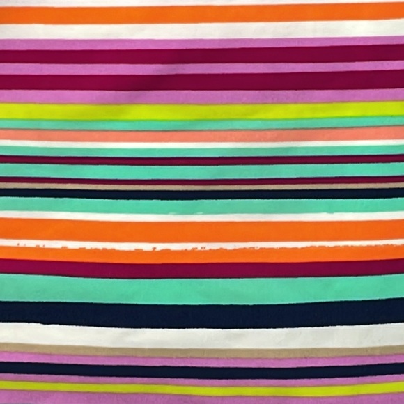 Sperry Top-Sider Navy Stripe Espadrille Tankini Top with Subtle Sequin Details - Picture 2 of 8